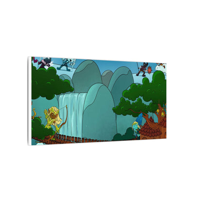 Bedtime Creations Canvas Wall Art — Woodlanders Valley