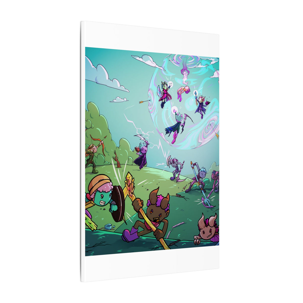 Bedtime Creations Canvas Wall Art — Battle of the Dream Realm