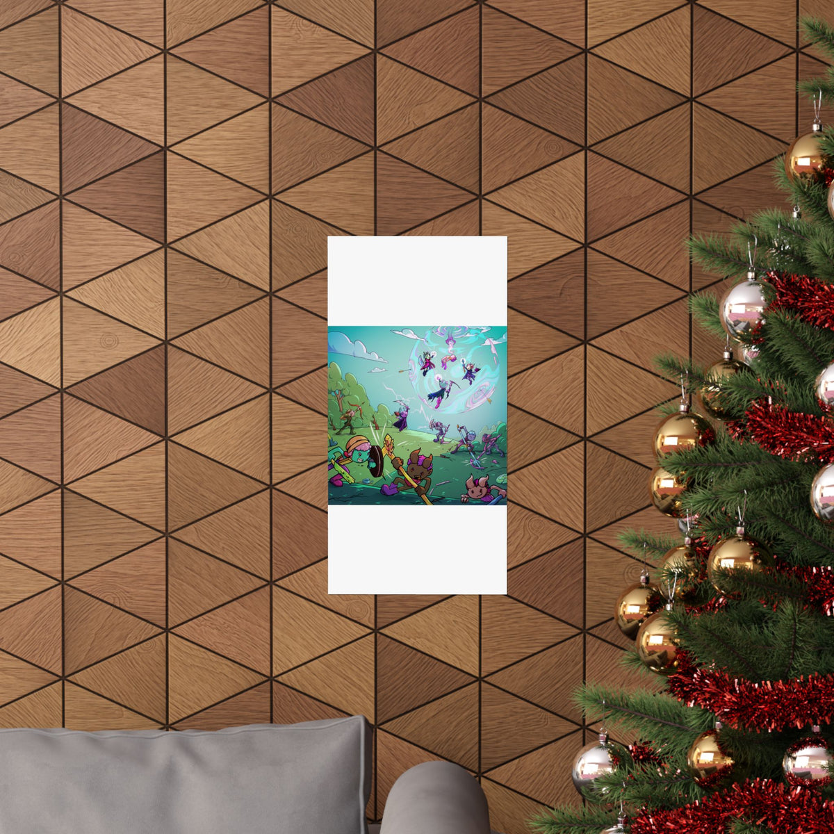 Bedtime Creations Kids Room Poster — Battle of the Dream Realm