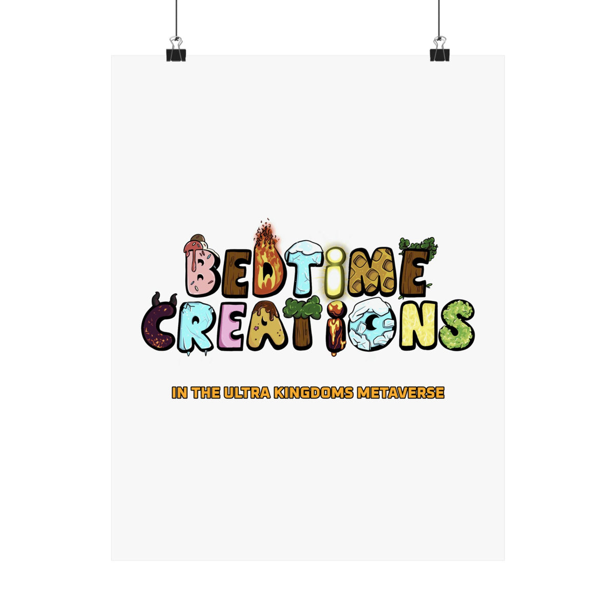 Bedtime Creations x Ultra Kingdoms Poster