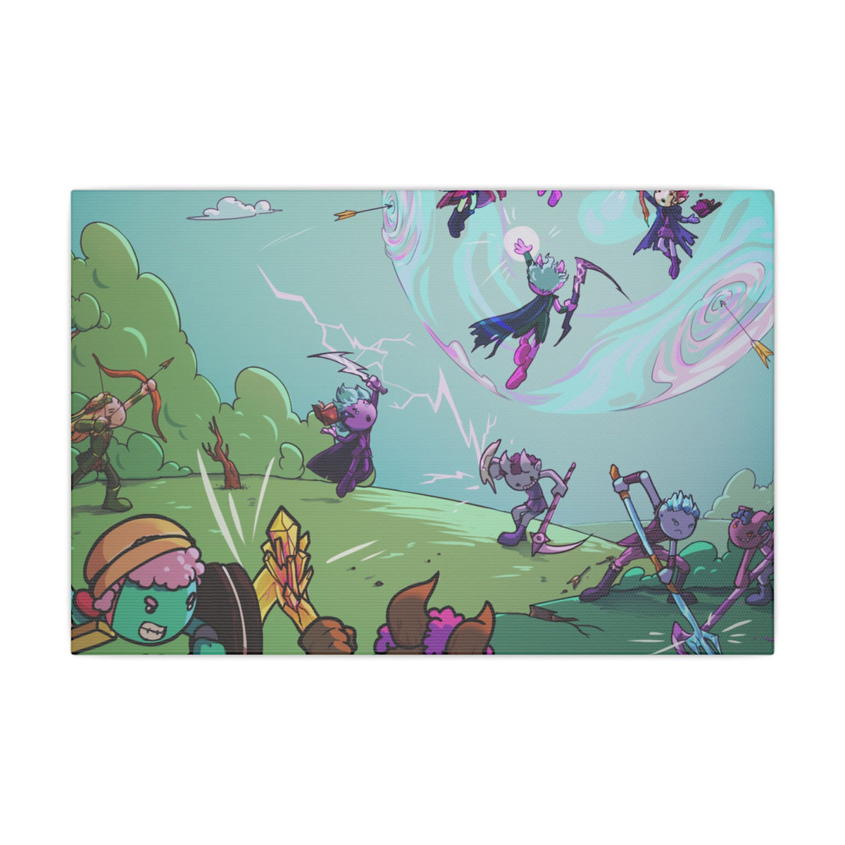 Bedtime Creations Canvas Wall Art — Battle of the Dream Realm