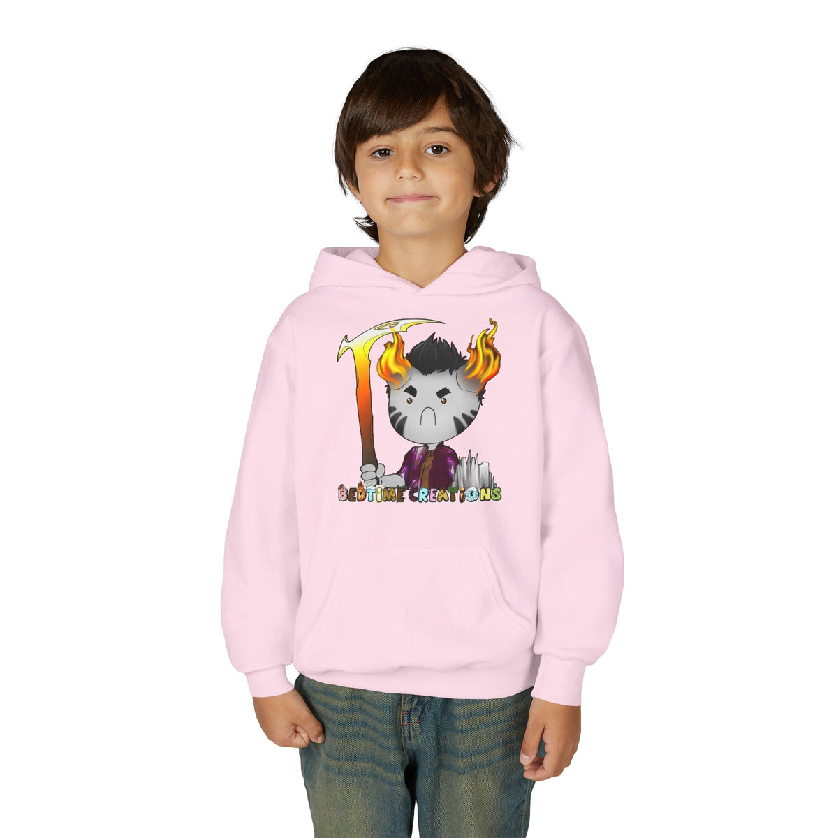 Bedtime Creations Youth Hoodie — Demon 2