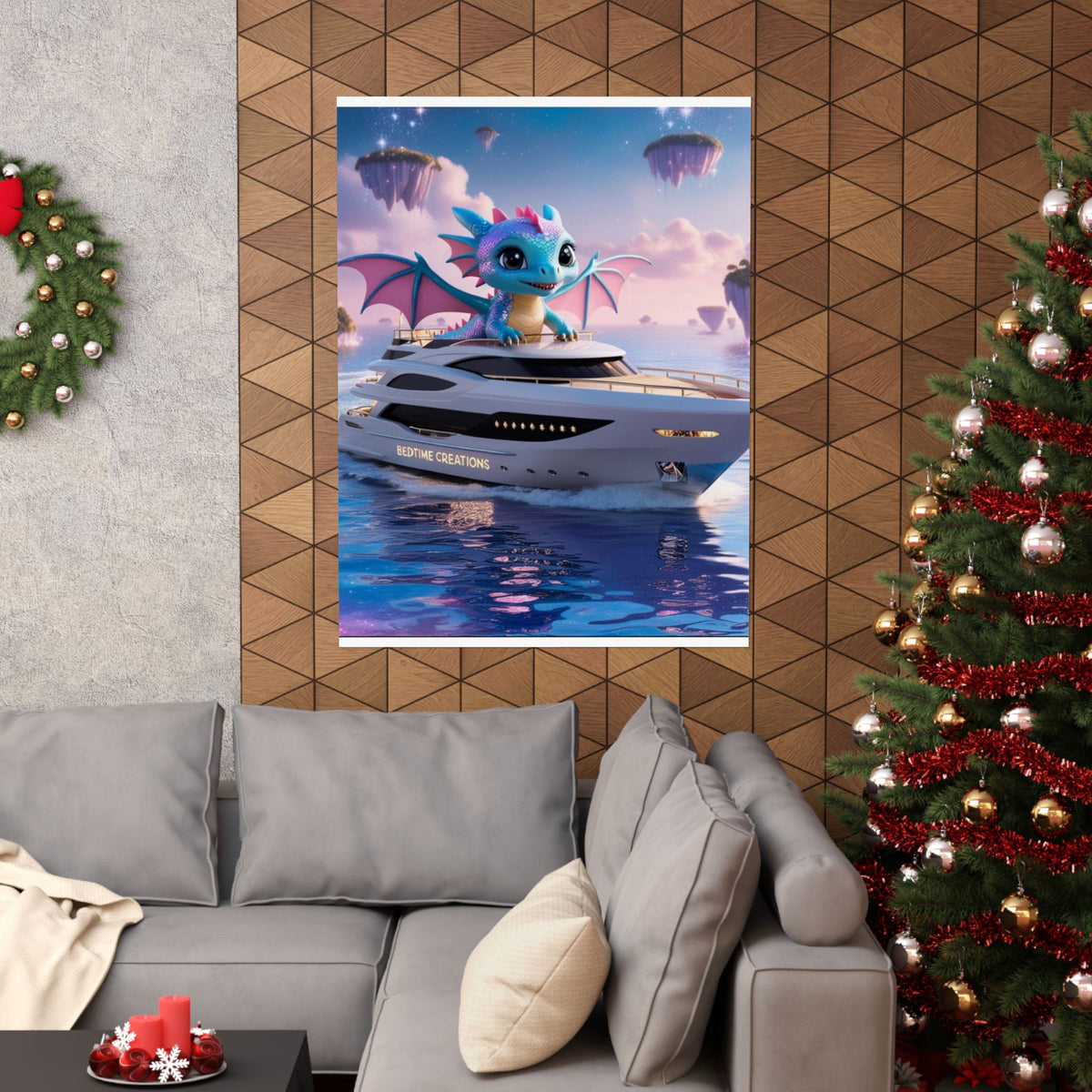 Bedtime Creations Poster — Dragon Voyage