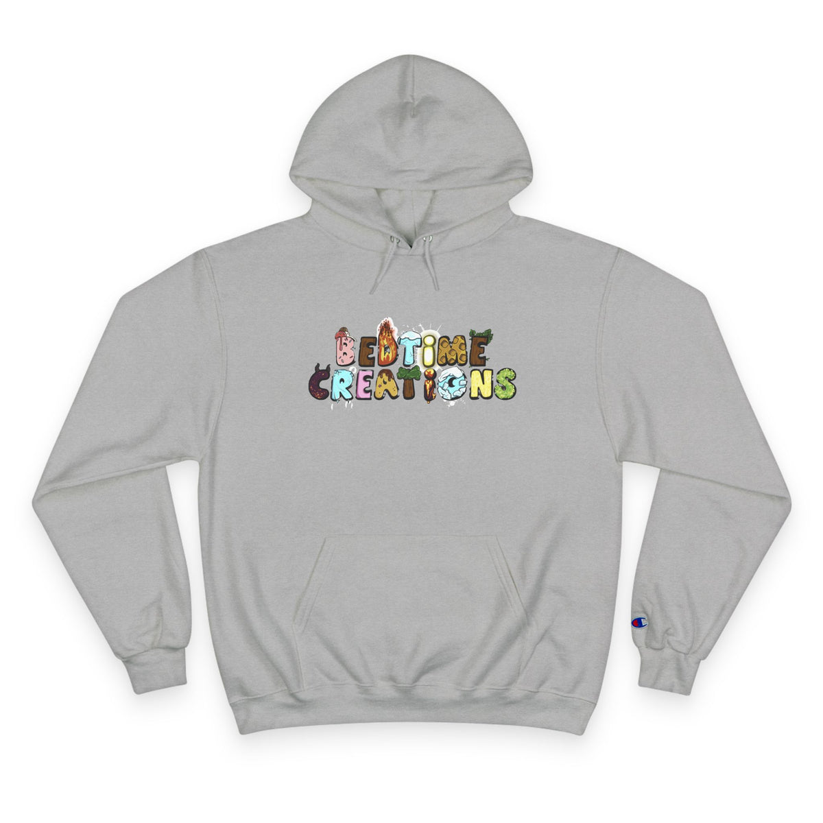 Bedtime Creations Back Art Hoodie #4 — Champion Hoodie