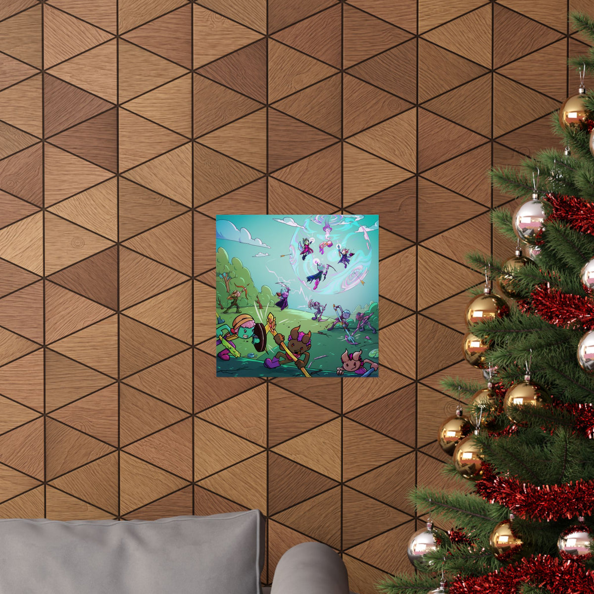 Bedtime Creations Kids Room Poster — Battle of the Dream Realm
