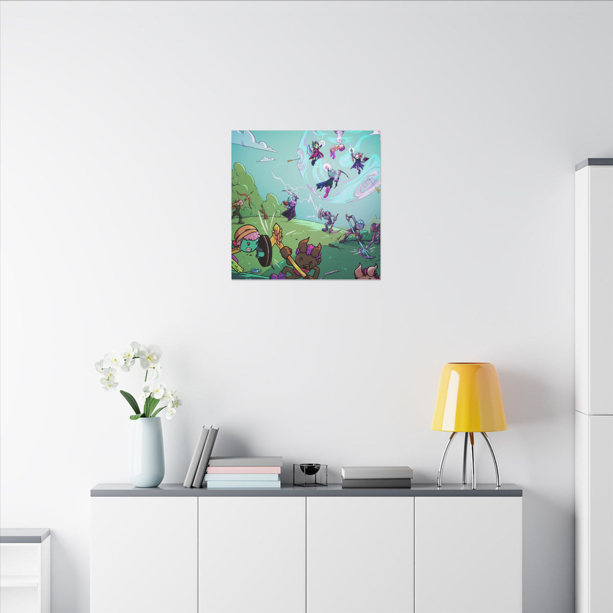 Bedtime Creations Canvas Wall Art — Battle of the Dream Realm
