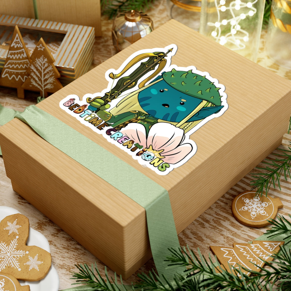 Bedtime Creations Woodlanders 1 Kiss-Cut Sticker