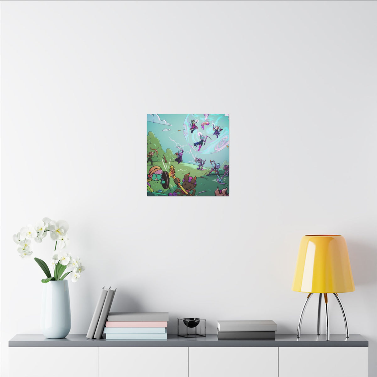 Bedtime Creations Canvas Wall Art — Battle of the Dream Realm