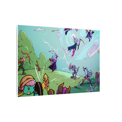 Bedtime Creations Canvas Wall Art — Battle of the Dream Realm