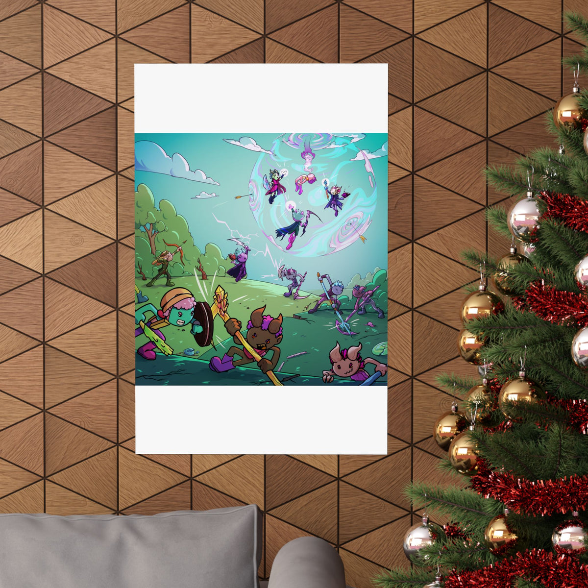 Bedtime Creations Kids Room Poster — Battle of the Dream Realm