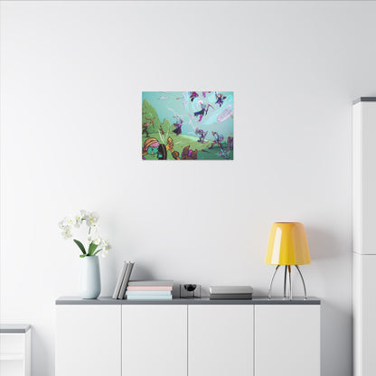Bedtime Creations Canvas Wall Art — Battle of the Dream Realm