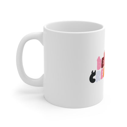 Bedtime Creations Mug — Rainbow Logo