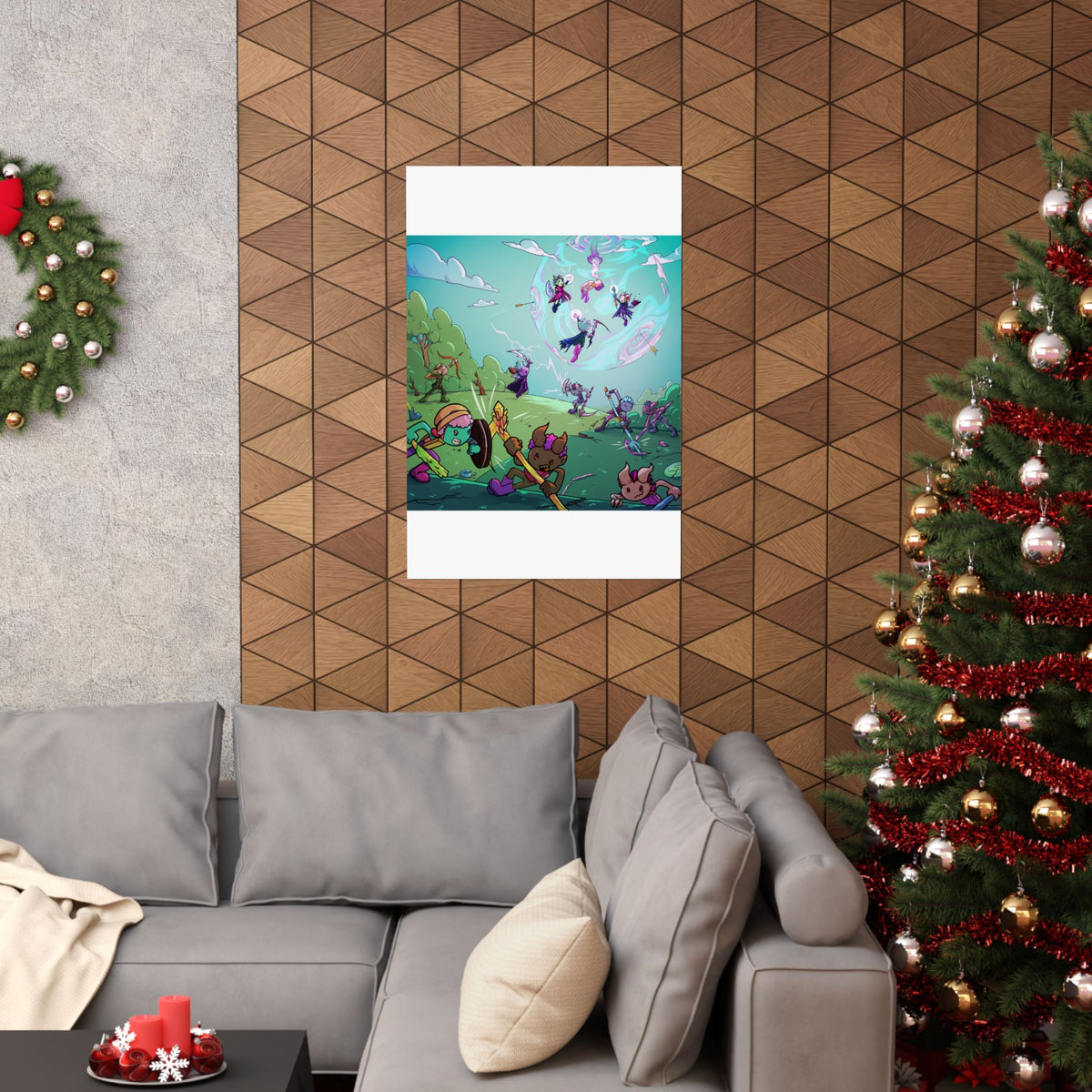 Bedtime Creations Kids Room Poster — Battle of the Dream Realm