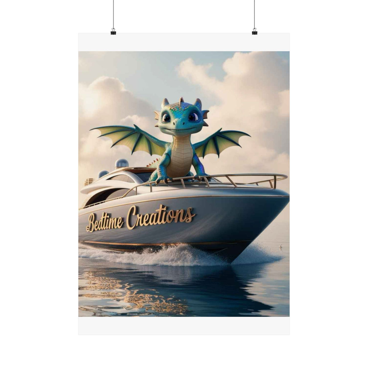 Bedtime Creations Poster — Dragon's Dream Yacht