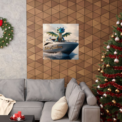 Bedtime Creations Poster — Dragon's Dream Yacht