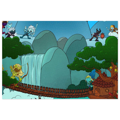 Bedtime Creations Jigsaw Puzzle — Woodlanders Valley
