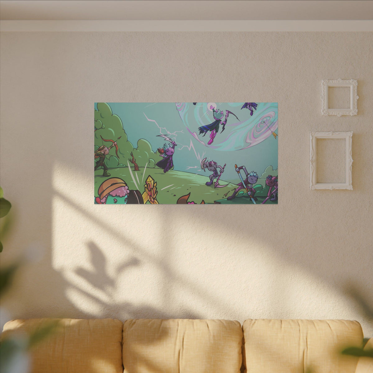 Bedtime Creations Canvas Wall Art — Battle of the Dream Realm