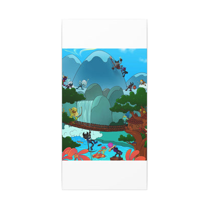Bedtime Creations Canvas Wall Art — Woodlanders Valley