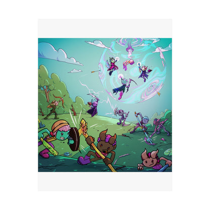 Bedtime Creations Kids Room Poster — Battle of the Dream Realm