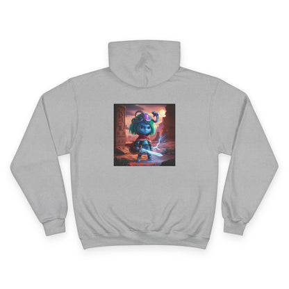 Bedtime Creations Back Art Hoodie #4 — Champion Hoodie