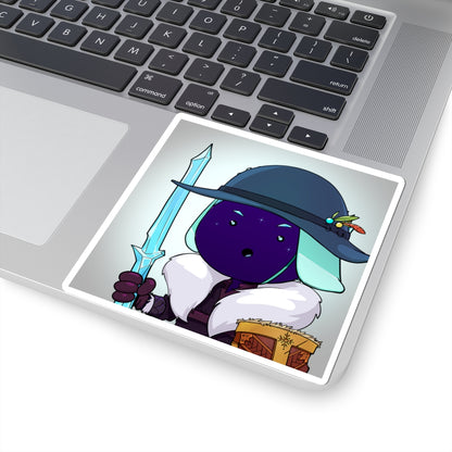Bedtime Creations Kiss-Cut Sticker — Frostman Ice Swordsman