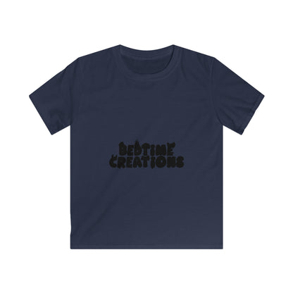 Bedtime Creations Youth Softstyle Tee — Black Logo