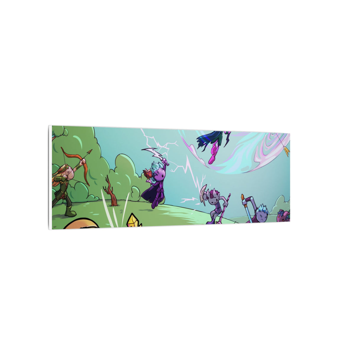 Bedtime Creations Canvas Wall Art — Battle of the Dream Realm