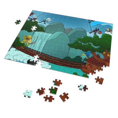 Bedtime Creations Jigsaw Puzzle — Woodlanders Valley