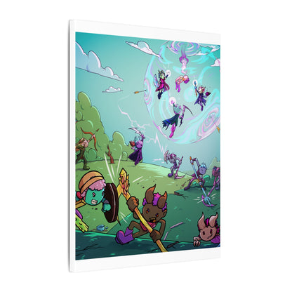 Bedtime Creations Canvas Wall Art — Battle of the Dream Realm