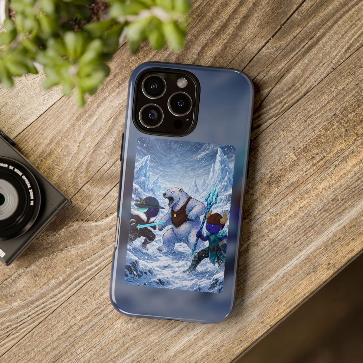 Bedtime Creations Tough Phone Case — Frostmen vs. Polar Bear