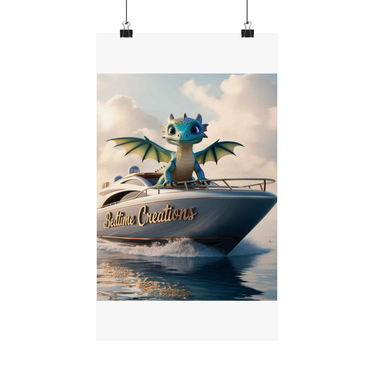 Bedtime Creations Poster — Dragon's Dream Yacht
