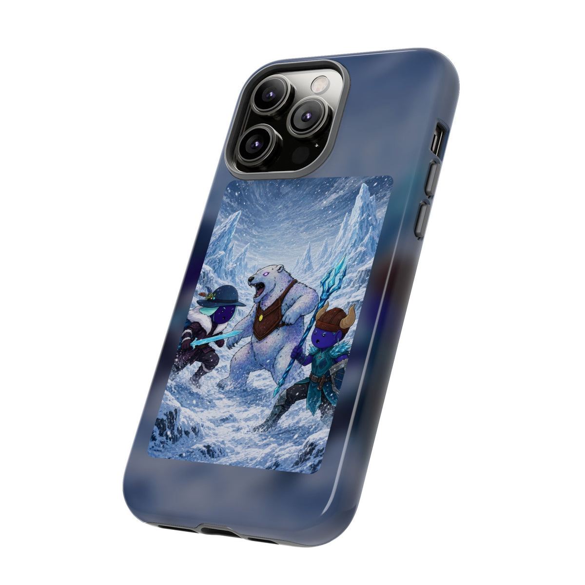 Bedtime Creations Tough Phone Case — Frostmen vs. Polar Bear