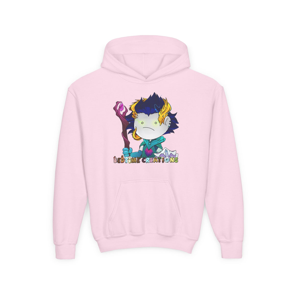 Bedtime Creations Youth Hoodie — Mystic 3
