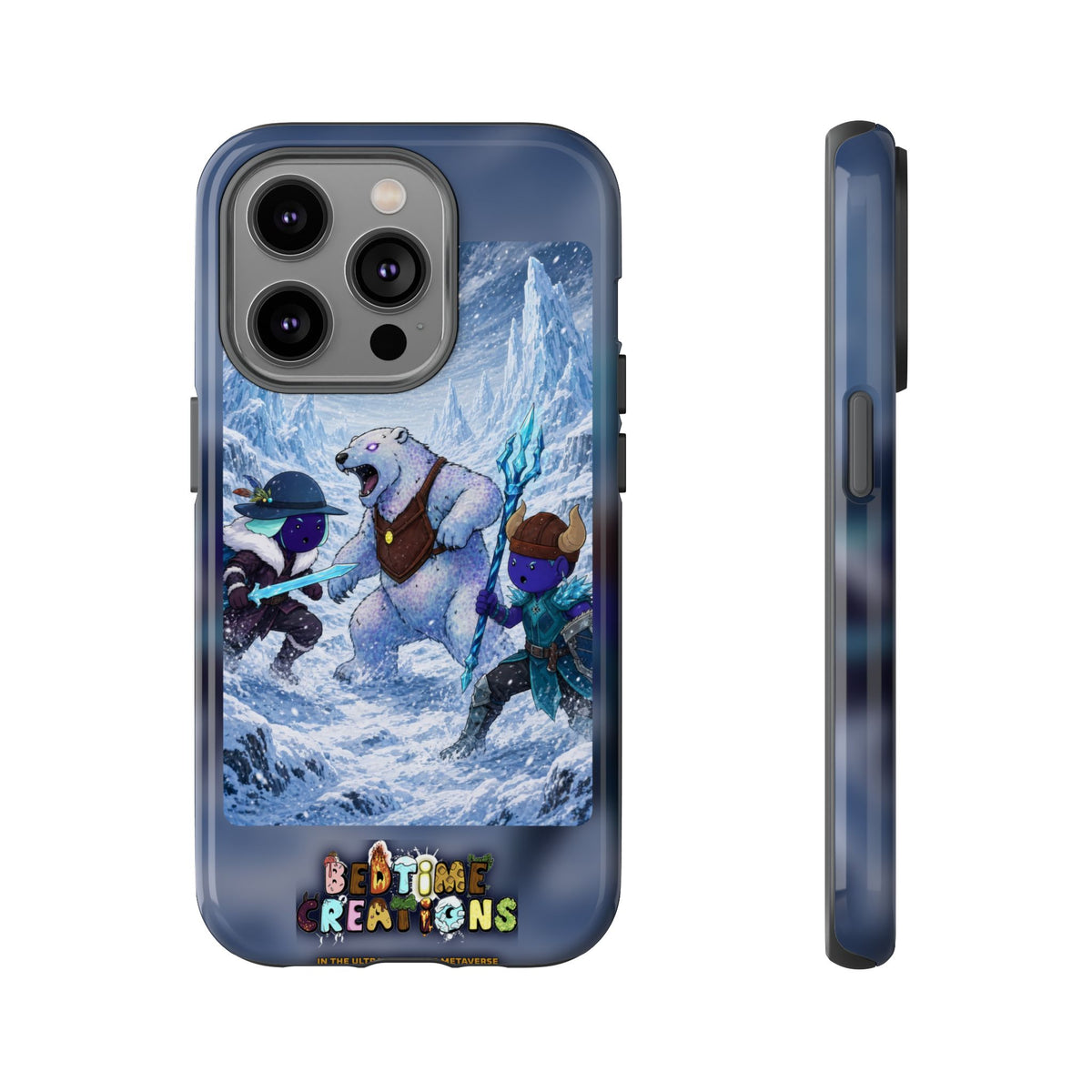 Bedtime Creations x Ultra Kingdoms Tough Phone Case — Frostmen Battle