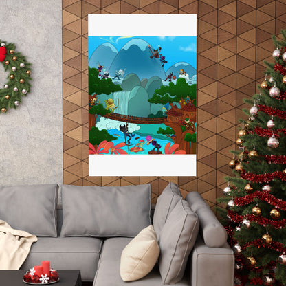 Bedtime Creations Poster — Woodlanders Valley