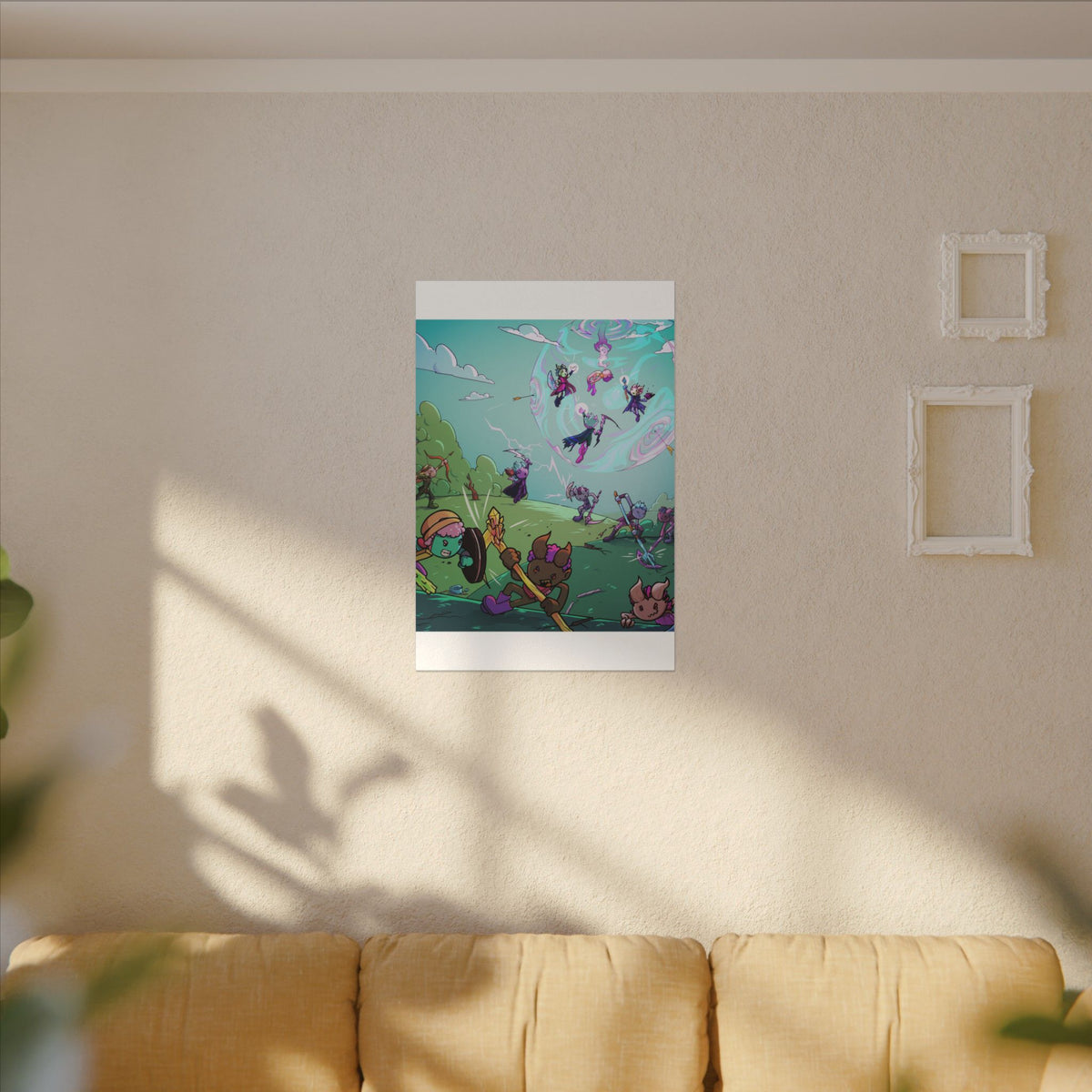 Bedtime Creations Canvas Wall Art — Battle of the Dream Realm