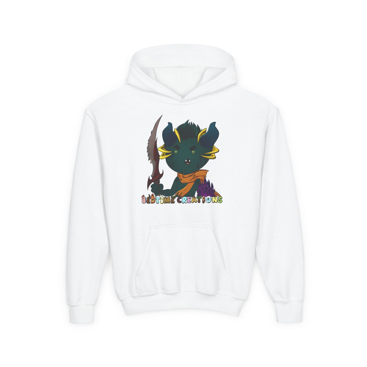 Bedtime Creations Youth Hoodie — Demon 1