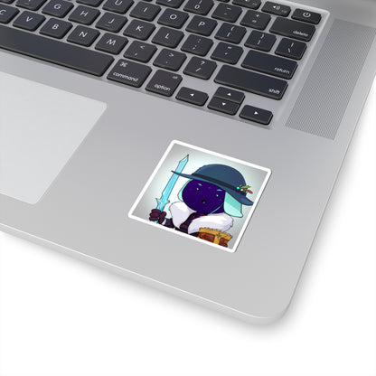 Bedtime Creations Kiss-Cut Sticker — Frostman Ice Swordsman