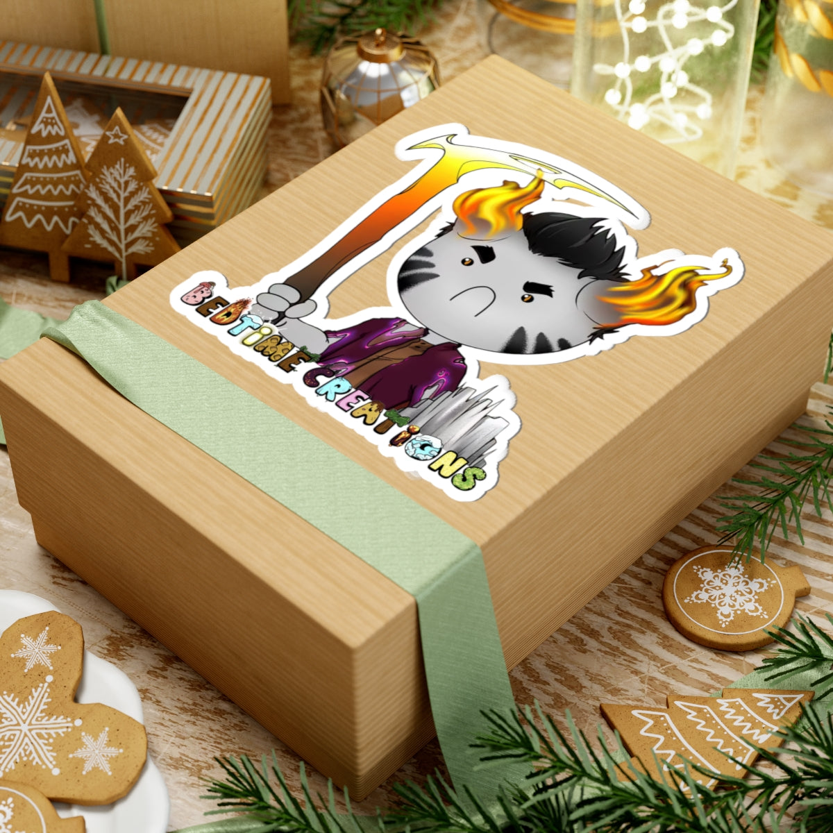 Bedtime Creations Demon 2 Kiss-Cut Sticker