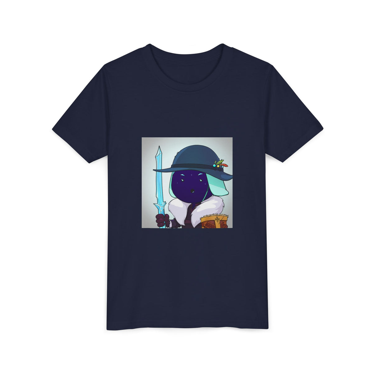 Bedtime Creations Youth Tee — Frostman Ice Swordsman