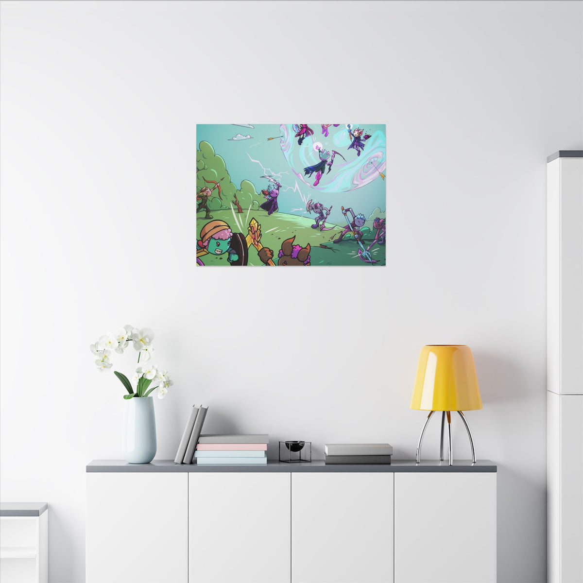 Bedtime Creations Canvas Wall Art — Battle of the Dream Realm