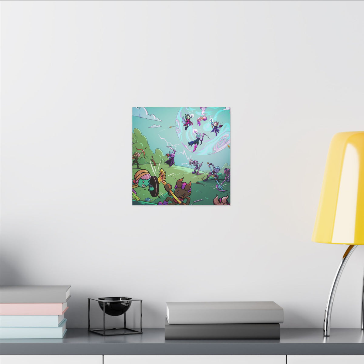 Bedtime Creations Canvas Wall Art — Battle of the Dream Realm