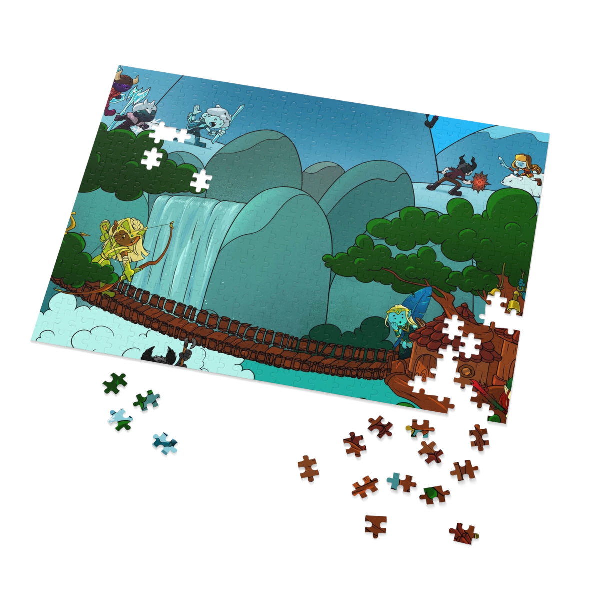 Bedtime Creations Jigsaw Puzzle — Woodlanders Valley