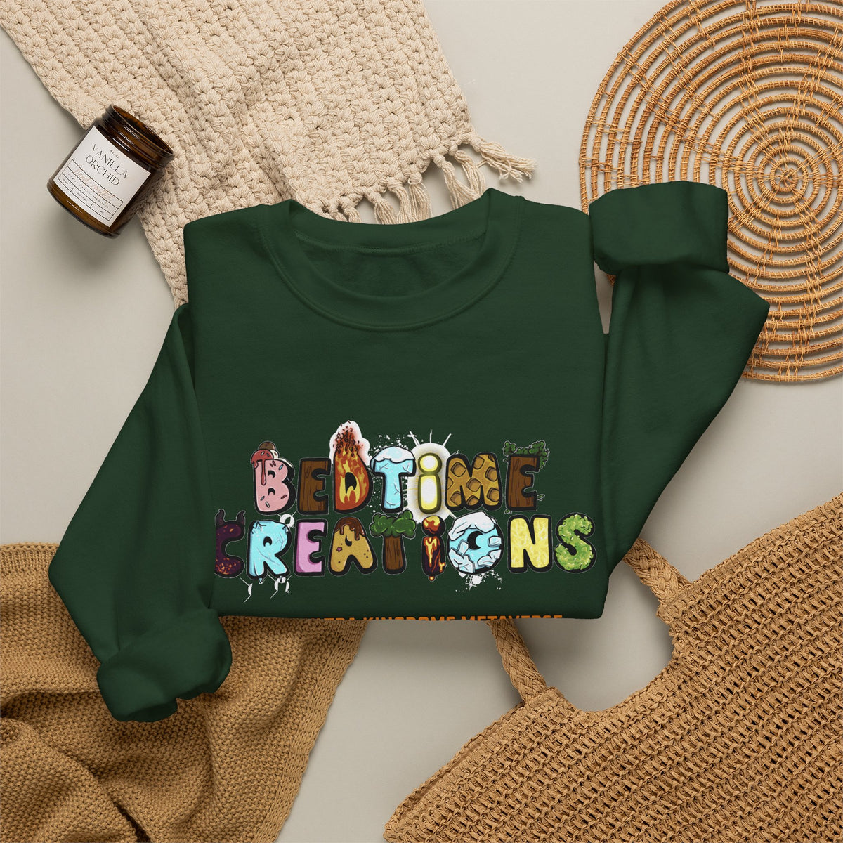 Bedtime Creations x Ultra Kingdoms Crewneck Sweatshirt