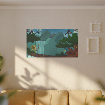 Bedtime Creations Canvas Wall Art — Woodlanders Valley