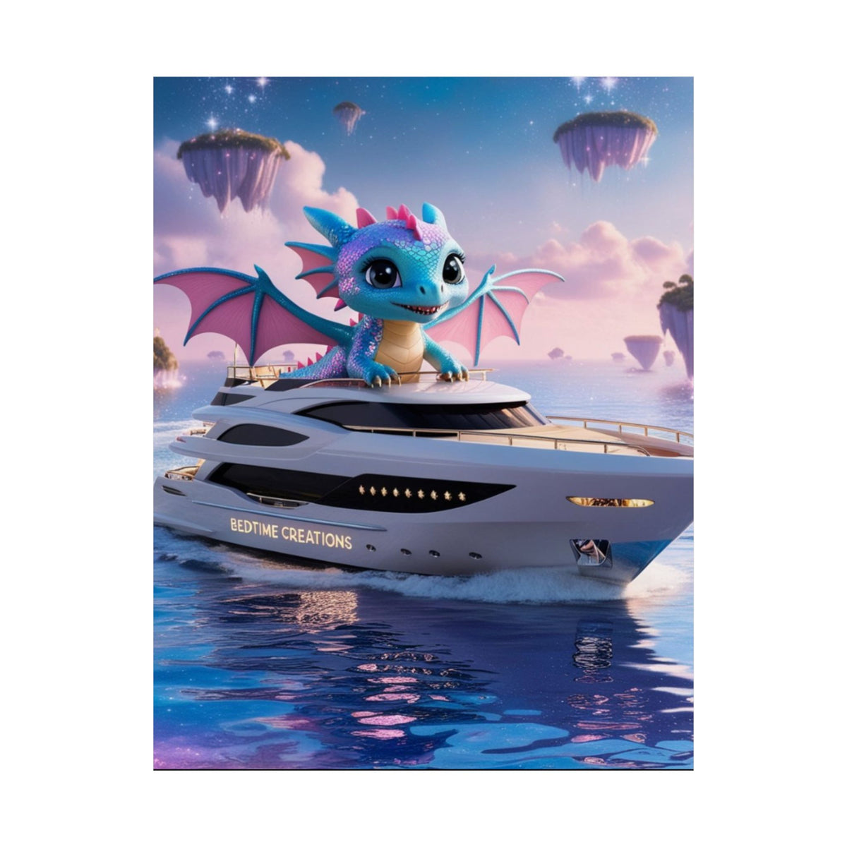 Bedtime Creations Poster — Dragon Voyage