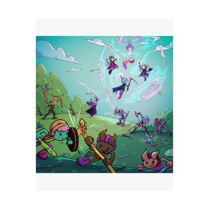 Bedtime Creations Kids Room Poster — Battle of the Dream Realm