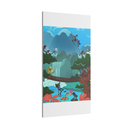Bedtime Creations Canvas Wall Art — Woodlanders Valley