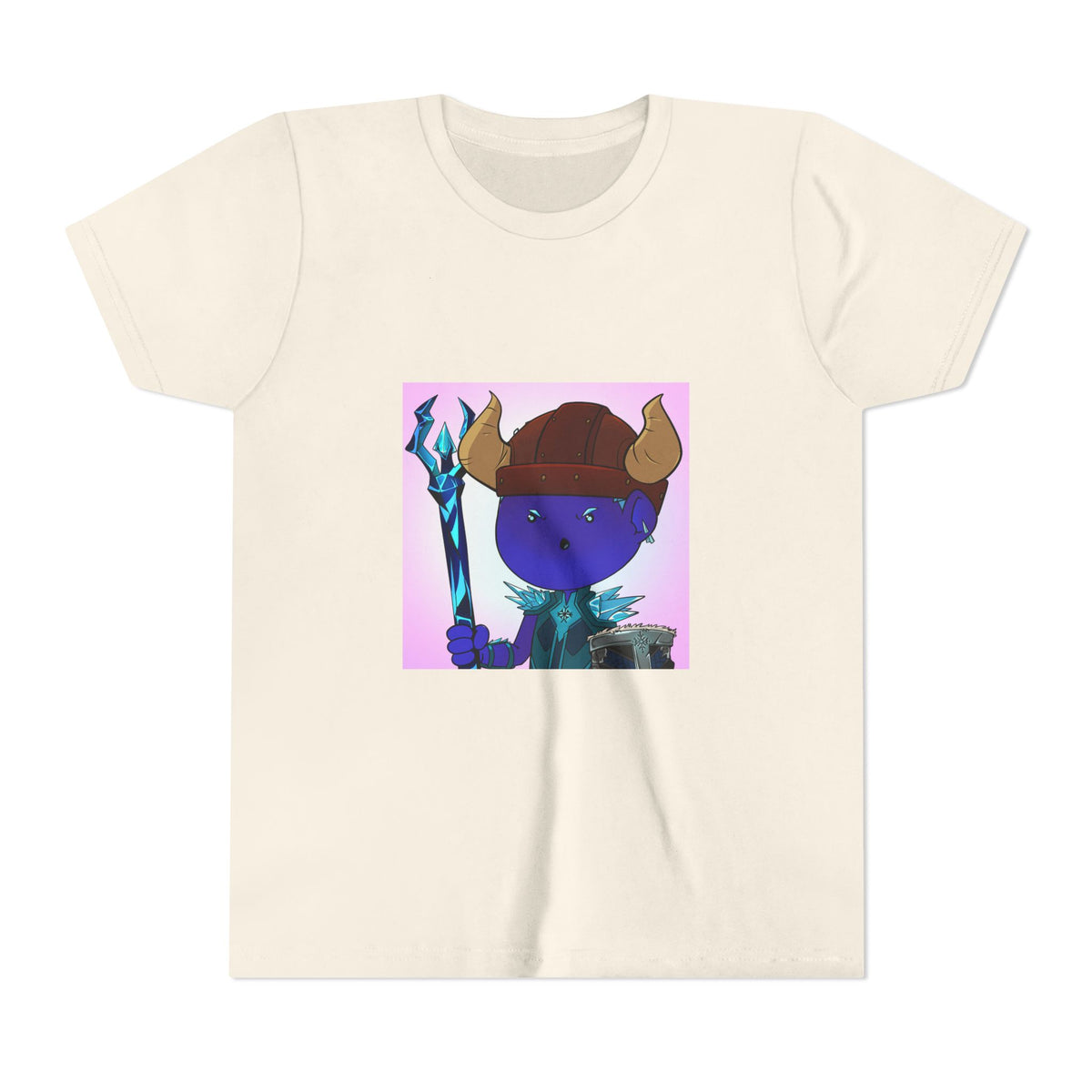 Bedtime Creations Youth Tee — Frostman Trident Warrior
