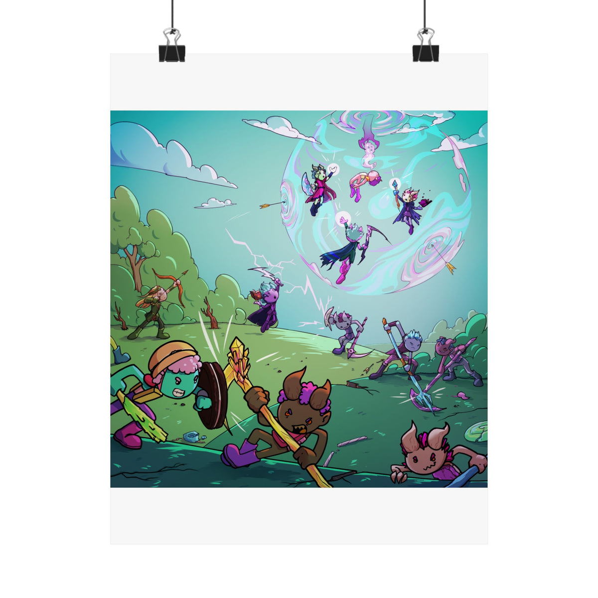 Bedtime Creations Kids Room Poster — Battle of the Dream Realm